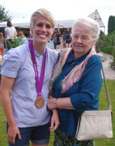 Retired missionary and King Road prayer warrior Anna Jantz, 85, has no TV. Each day during the Olympics, she would phone Cornelia Schmidt, Sophie’s mother, to ask what time Sophie’s game would be played – then set her alarm clock for the early morning to pray.