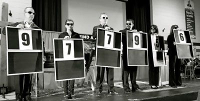 New Hope members revealed fundraised amount in “Deal or No Deal”-styled presentations. Photo: Ally Braun