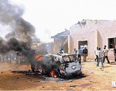 Suicide bombing, Harvest Field Church, Bauchi, Nigeria, June 3, 2012 Photo: Courtesy World Watch Monitor