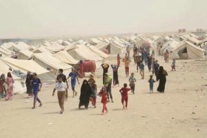 Displaced people in Iraq. (Photo courtesy of Afkar Society for Development and Relief)